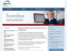 Tablet Screenshot of procura-inc.com